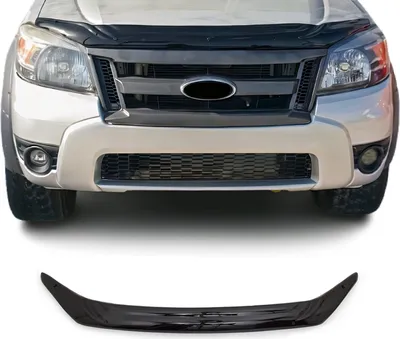 Produktbild von Motorhaube Deflektor Insekten Steinschlagschutz für Ford Ranger 2009-2012 Dunkel