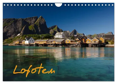 Produktbild von Lofoten (Wandkalender 2027 DIN A4 quer), CALVENDO Monatskalender