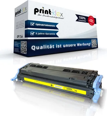 Produktbild von Kompatible Tonerkartusche für HP Color LaserJet 1600 Color LaserJet 2600 Color LaserJet 2600 N Color Laserjet 2600 Series Q6002A Yellow Gelb
