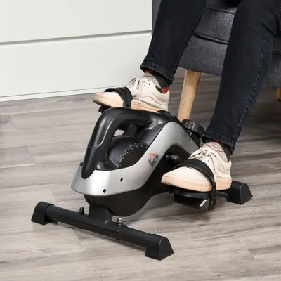 Obrázek produktu pro Podstolový pedálový posilovač s LCD displejem, nastavitelný odpor