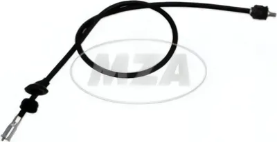Produktbild von Tachowelle A / E 1080mm, schwarz - pass. für AWO