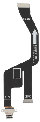 Obrázek produktu pro Clappio, kompatibilní flexibilní nabíjecí konektor pro Galaxy S25 Edge, černý