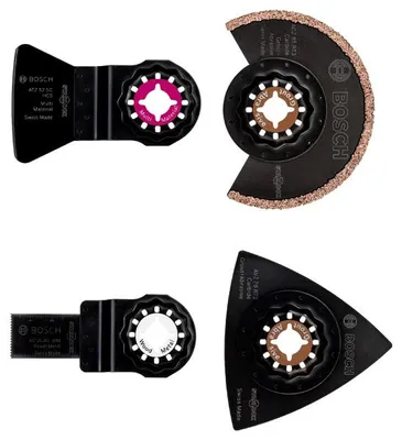 Produktbild von Starlock Fliesen-Set, 1x ACZ 85 RT3 / AVZ 78 RT2 / ATZ 52 SC / AIZ 20 AB, 4-tlg.