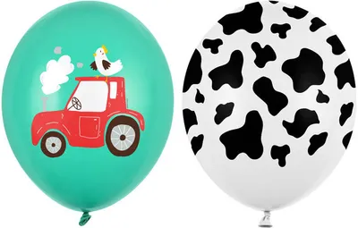 Produktbild von Ballons 30 cm, Bauernhof, Mix (1 VPE / 50 Stk.)