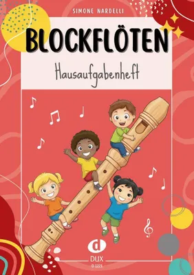 Produktbild von Blockflöten-Hausaufgabenheft