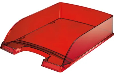 Produktbild von Leitz 52260028, 255 x 357 x 70 mm, 280g, Rot, Transparent