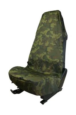 Zdjęcie produktu dla IWH 74013 Ochraniacz na fotel samochodowy IWH "Camouflage", oliwkowo-zielony