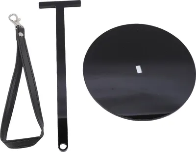 Produktbild von Handgelenkgarnhalter Acrylgummi -Gummi 360 -Grad -Rotation tragbarer Ballständer für Reisen im Freien Schwarz