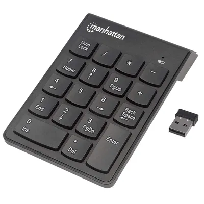 Produktbild von Manhattan 178846, RF Wireless, 18, Laptop / PC, Schwarz