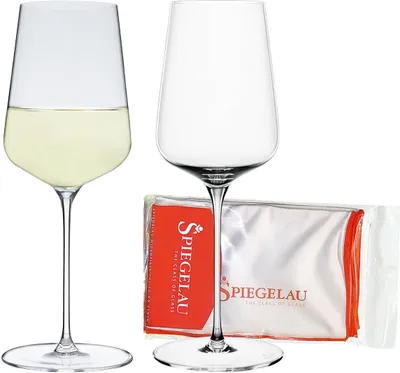 Produktbild von Spiegelau Definition Weißweinglas 430 ml 2er Set + Poliertuch