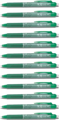 Produktbild von Pilot Frixion Clicker 0.5 Tintenroller grün 12er-Set