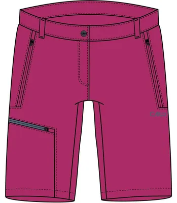 Immagine prodotto di CMP Pantaloncini per bambini, modello bermuda, colore rosa, taglia 128