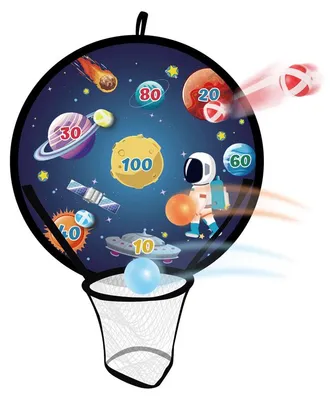 Image de Jeu de fléchettes d'espace en velcro