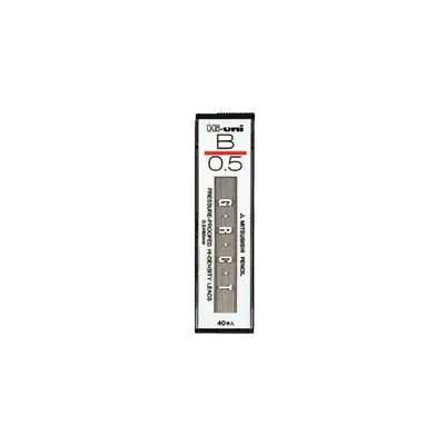Produktbild von Mitsubishi Pencil Hi-uni Ersatzminen für Druckbleistifte - 0,5 mm - B