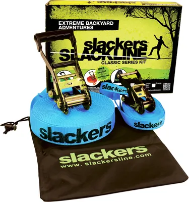 Produktbild von *SLACKERS Slackline CLASSIC 15m,5cm breit,inkl.Teaching Line