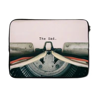 Produktbild von MuchoWow® Laptop Hülle 13 Zoll Schreibmaschine - Vintage - Briefe Laptoptasche - Laptophülle - Sleeve - Rundumschutz