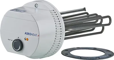 Produktbild von Elektro Heizstab Flanschheizkörper 180 mm AHFOR-BI-A 6/4/3 kW Heizflansch