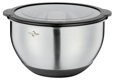 Zdjęcie produktu dla Küchenprofi Schüssel mit Deckel DELUXE rutschfest, 20 cm 2505602820 4007371074414