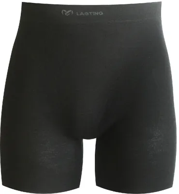 Obrázek produktu pro Lasting pánské merino boxerky WADAM černé