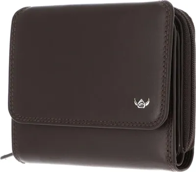 Zdjęcie produktu dla Portfel skórzany Golden Head Polo RFID Protect zip 3316 ciemnobrązowy
