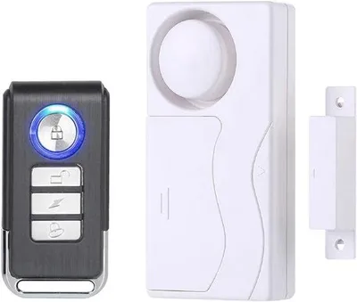 Zdjęcie produktu dla Bezprzewodowy alarm drzwi i okien z pilotem - Ochrona przed kradzieżą dom i garaż