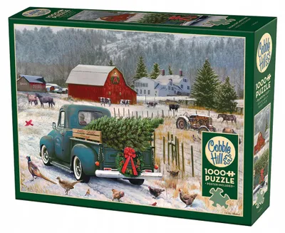 Produktbild von Cobble Hill Home for Christmas, 1000 Stück(e)