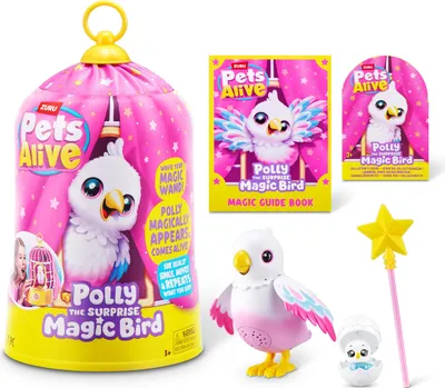Produktbild von Zuru Pets Alive Magischer Vogel Mit Geräuschen Mehrfarbig  Mehrfarbig One Size