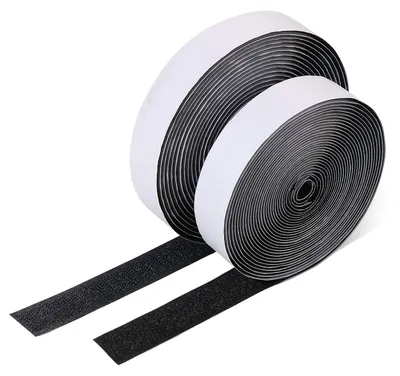Produktbild von Selbstklebendes Klettband, 5 Meter x 20 mm, doppellagiges Klettband
