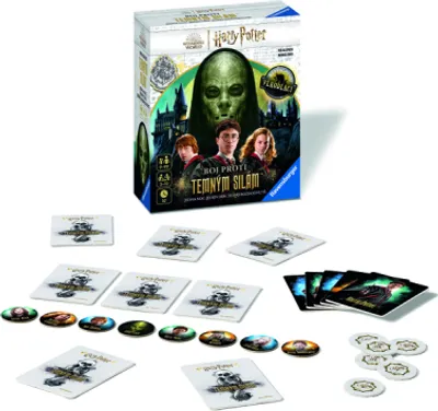 Produktbild von Brettspiel Werwölfe: Harry Potter