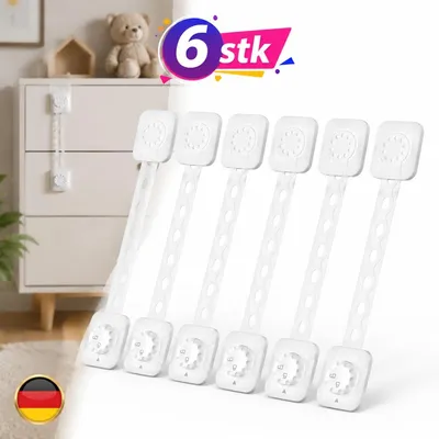 Image de 6. Sécurité pour enfants : Verrou de tiroir, serrure d'armoire, coffre-fort pour la protection des bébés et des enfants