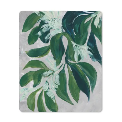 Produktbild von MuchoWow® Mauspad Mousepad Blätter - Farbe - Pflanzen - Grün 19x23 cm - Mousepads - Maus Mat - Pad - Mausunterlage - Mauspads - Spielen