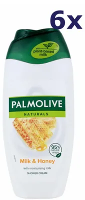 Produktbild von 6x Palmolive Douchegel - Honing & Melk 250 ml