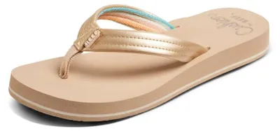Immagine prodotto di Sandali da spiaggia Reef, modello "Cushion Breeze", color oro, taglia EU 35 (donna)