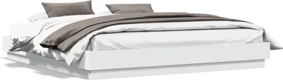 Obrázek produktu pro Maison Exclusive - Rám postele s LED osvětlením bílý 180 x 200 cm