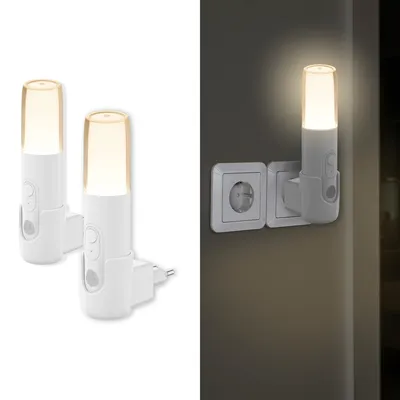 Produktbild von LED Orientierungsleuchte mit Bewegungsmelder Induktionsladung Taschenlampe & Notlicht