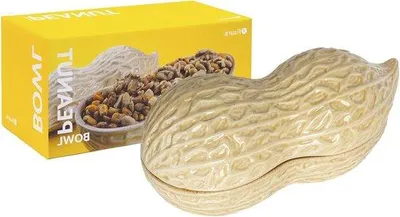Obrázek produktu pro Mísy na občerstvení – Pindavorm – Notenschaal – 20 x 12 cm – plast – na stůl