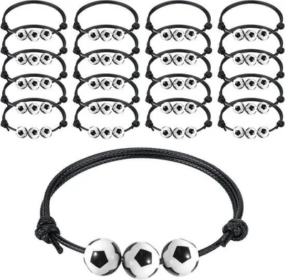 Image de Bracelet de sport noir réglable pour adolescents et adultes