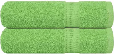 Produktbild von Handtücher FROGN 2 Stk. Apfelgrün 50x100 cm 360 g/m²
