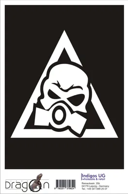 Produktbild von Aufkleber / Autoaufkleber - JDM / Die cut / Auto / OEM - Caoution skull - 210x210mm schwarz - Heckscheibe / Heckscheibenaufkleber