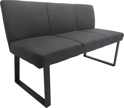Produktbild von Sitzbank Vemal Esszimmer, 140x82x60 cm, Sitzhöhe 49 cm, gepolstert, Retro-Design