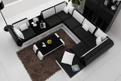 Produktbild von Polster Garnitur Sofas Couchen neu Sofa Couch Wohnlandschaft Eckgarnitur Ecksofa