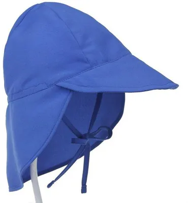 Produktbild von Kinder Sommerhut mit Nackenschutz und UV-Schutz, Koningsblau, S