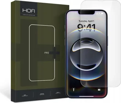 Zdjęcie produktu dla HOFI SZKŁO HYBRYDOWE HYBRID PRO+ DO iPhone 13/13 Pro/14 – PRZEZROCZYSTE