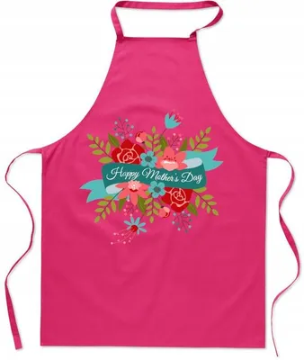 Produktbild von HaftNadruk Küchenschürze Muttertag Blumen Motiv Geschenk