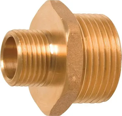 Obrázek produktu pro Závitová vsuvka Mosazný vnější závit 1 x 1 1/4 ″