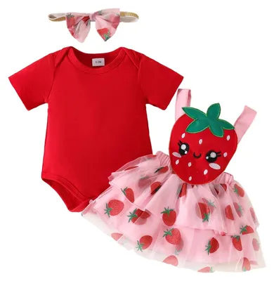 Obrázok produktu pre Letný outfit pre dievčatá: blúzka s volánmi a sukňa s motívom slnečníc