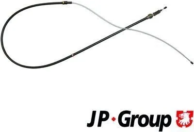 Produktbild von JP GROUP Handbremsseil Seilzug Feststellbremse für VW Golf IV Schrägheck (1J1) Hinten Links Hinten Rechts 1170302100