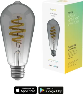Produktbild von Hombli smarte Filament Glühbirne, ST64, E27, CCT, Smokey