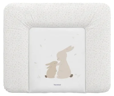 Produktbild von Träumeland Wickelunterlage - Hophop Bunny - 75 x 85 cm