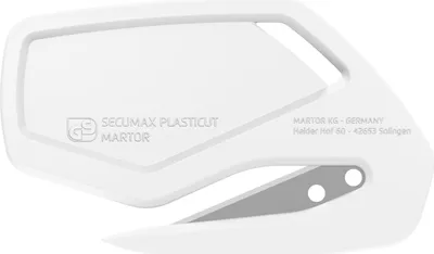 Produktbild von MARTOR 10 x Sicherheitsmesser, Verdeckte Klinge, SECUMAX PLASTICUT, Profi Cuttermesser, Leicht, Kunststoff, Rechts- & Linkshänder,